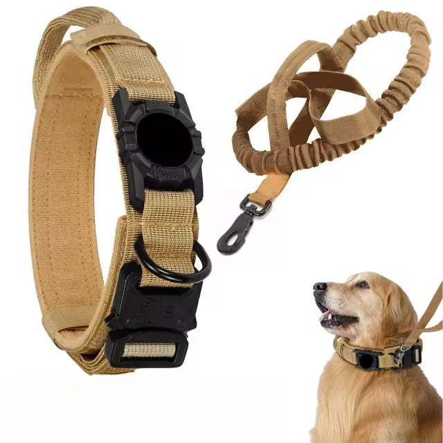 TitanGuard™ AirTag Tactical Dog Collar