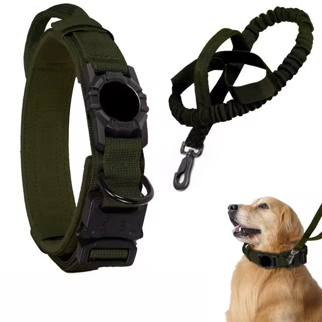 TitanGuard™ AirTag Tactical Dog Collar