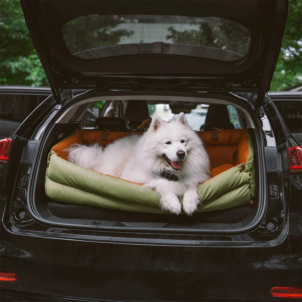 LuxiRider™ Dual Dog Car Seat & Bed