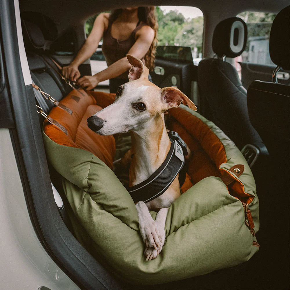 LuxiRider™ Dual Dog Car Seat & Bed