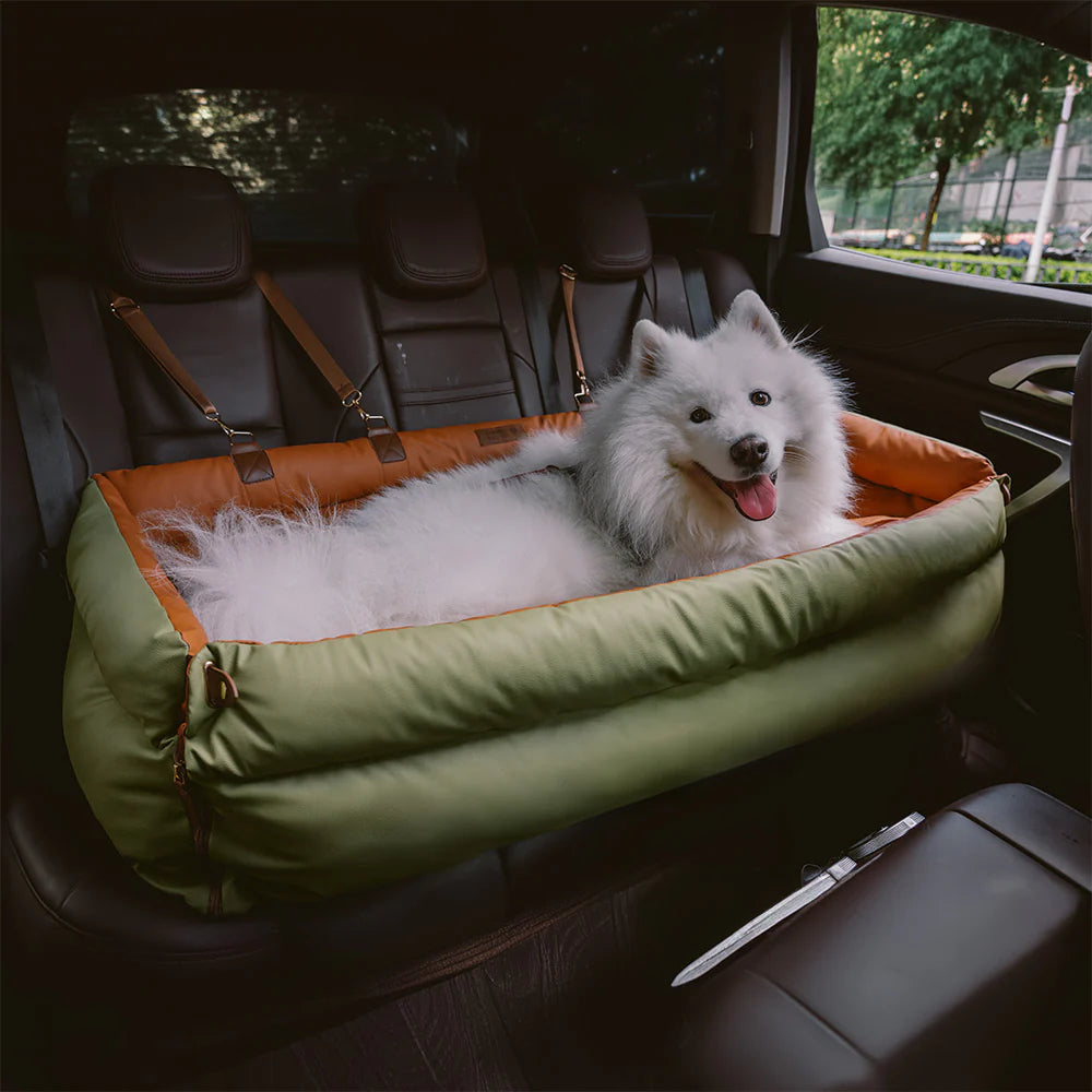 LuxiRider™ Dual Dog Car Seat & Bed