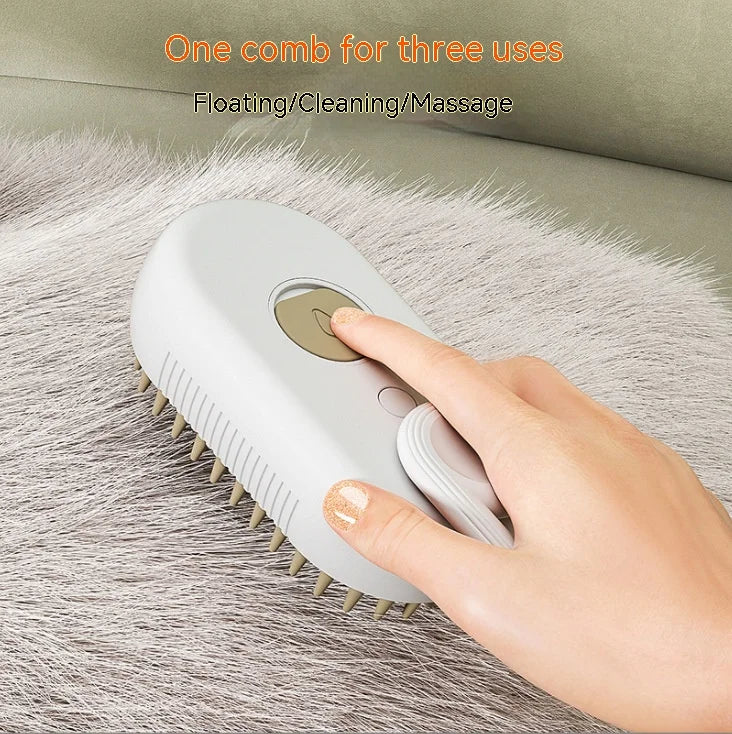 SmoothSpray™ Pet Grooming Comb