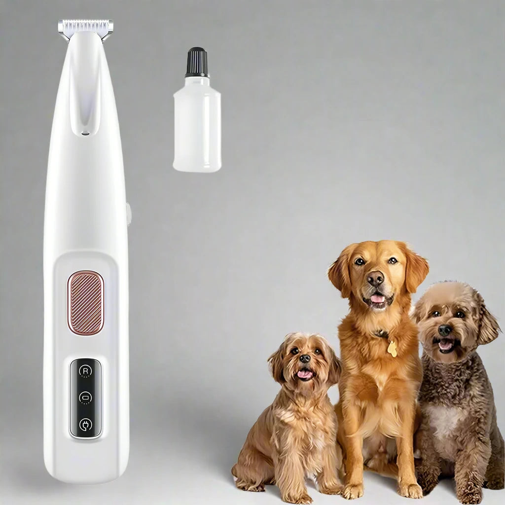 PawPerfect™ LED Groomer Trimmer – Precision Pet Grooming Tool