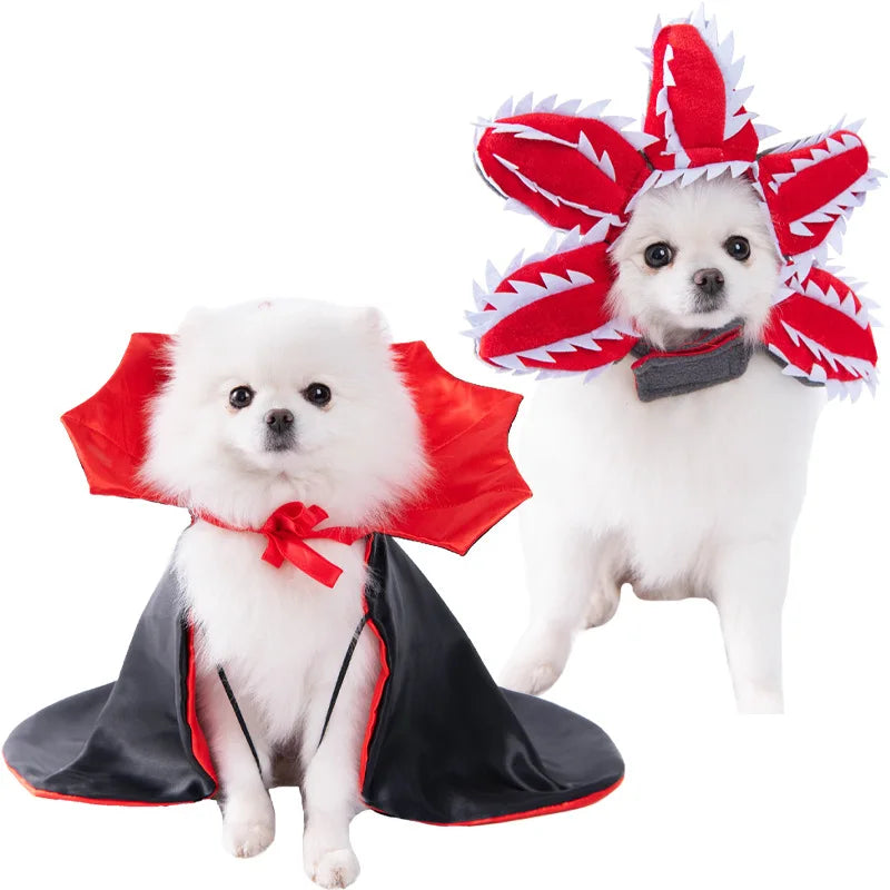 Pawfect Party Cosplay Set: Halloween & Christmas Pet Costumes