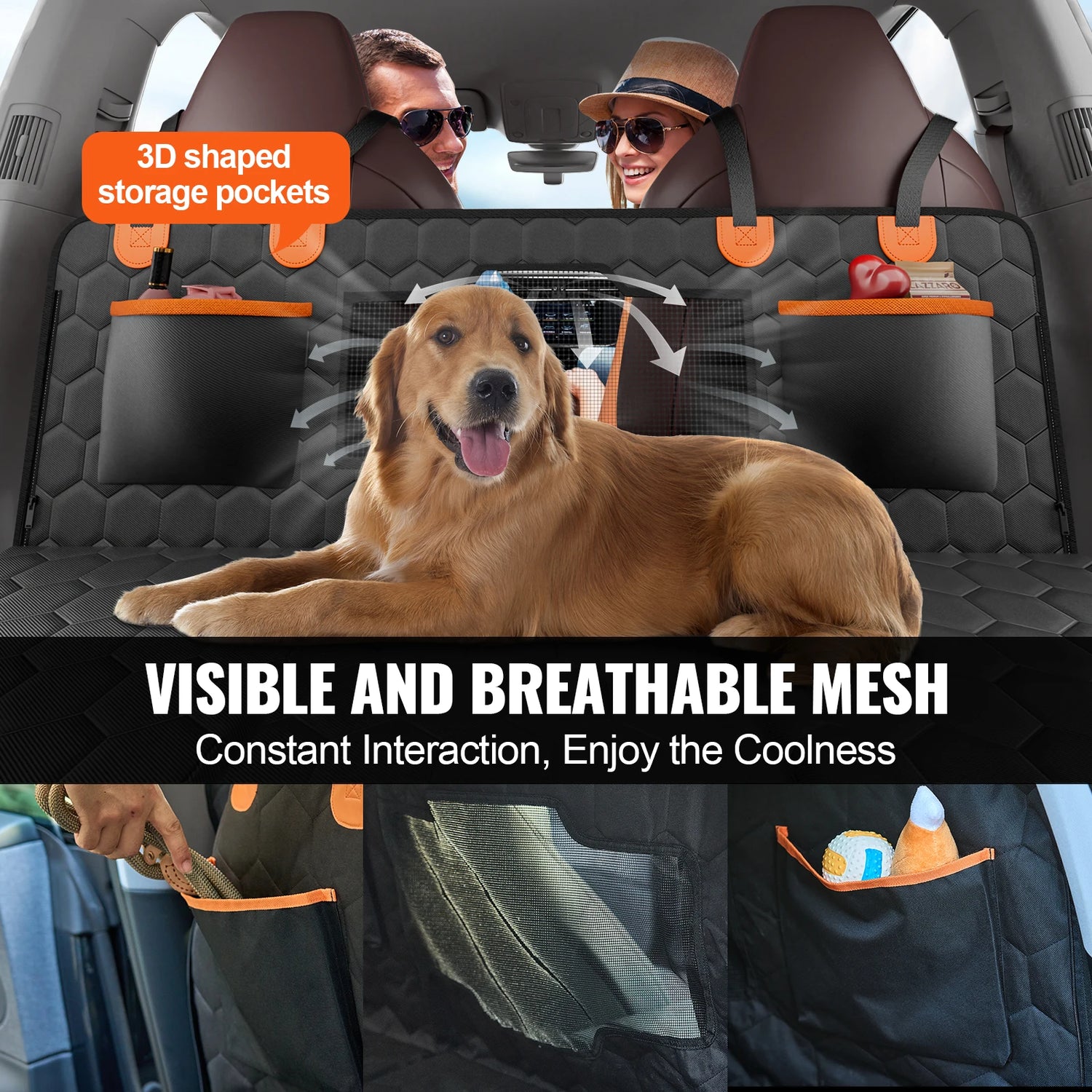 ComfyCruiser™ Hard Bottom Car Seat Cover for Pets