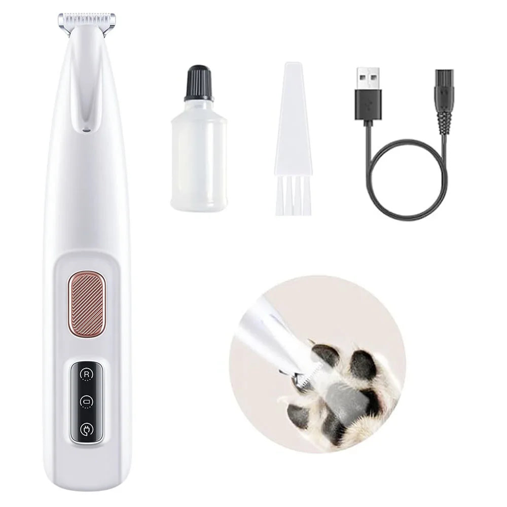 PawPerfect™ LED Groomer Trimmer – Precision Pet Grooming Tool