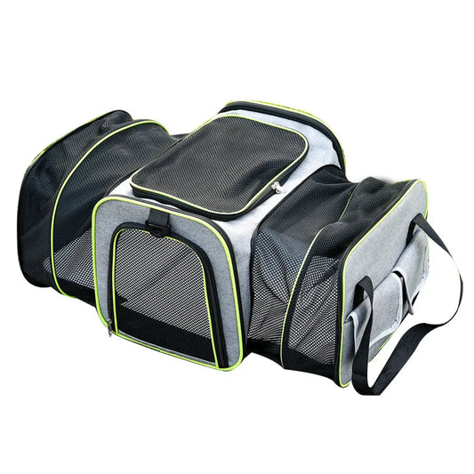 FlexiPaws™ Expandable Pet Travel Carrier