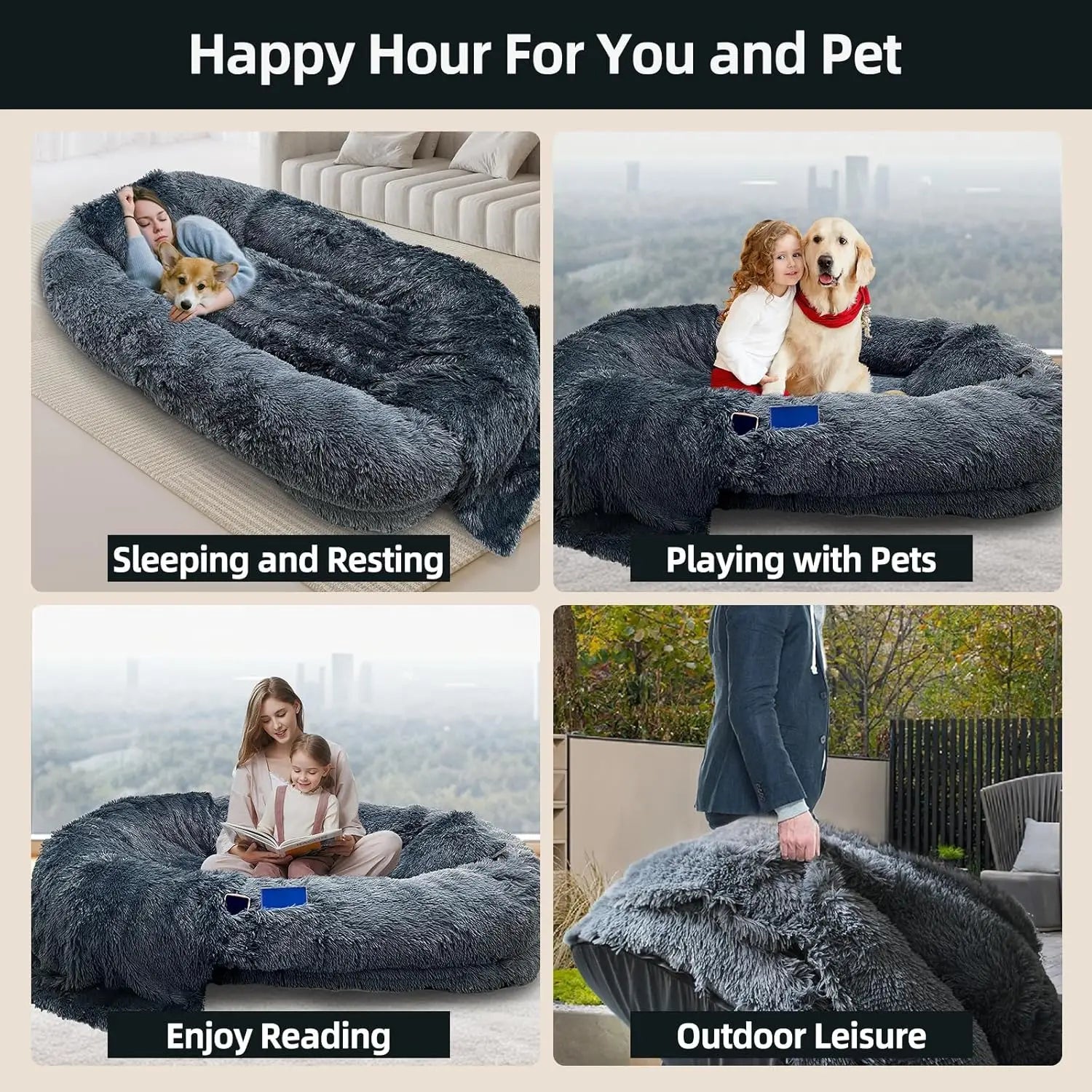 CozyPaw™ Shared Rest Lounger