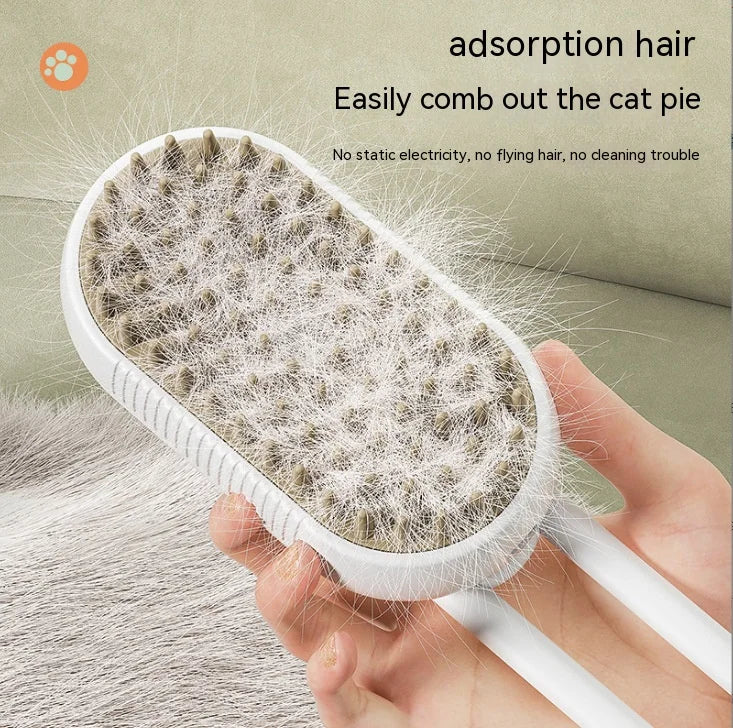 SmoothSpray™ Pet Grooming Comb