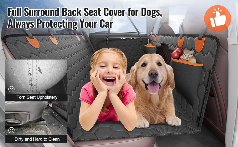 ComfyCruiser™ Hard Bottom Car Seat Cover for Pets